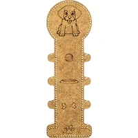 Wonderland Crafts Dog Embroidery Blank Wood Organizer