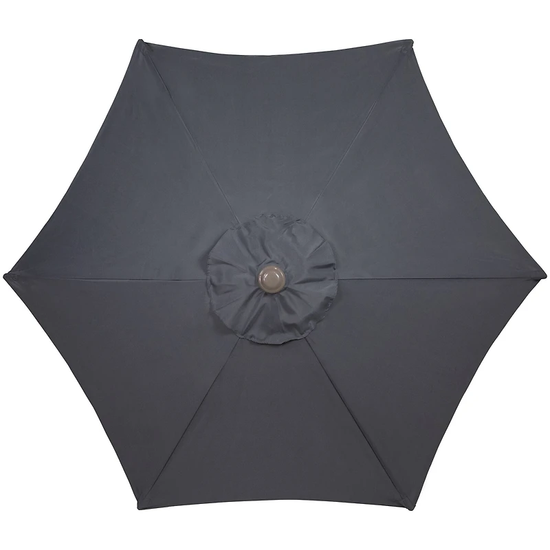 7.5ft. Outdoor Patio Market Umbrella with Hand Crank