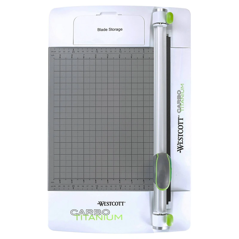 Westcott® 12" CarboTitanium Bonded Rotary Metal Base Trimmer, 45mm