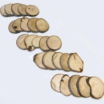 Wilson® Enterprises 25 Pack Basswood Coasters Seconds