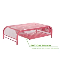 Mind Reader Metal Mesh Monitor Stand & Desk Organizer