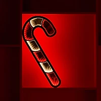 23.5" Holiday Candy Cane Ekko Light Display