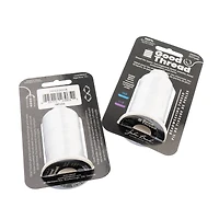John Bead Good Thread White Bonded Nylon Beadweaving Thread, 547yd.