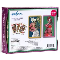 eeBoo Piece & Love Sarah's From the Garden Bridge Playing Card Set