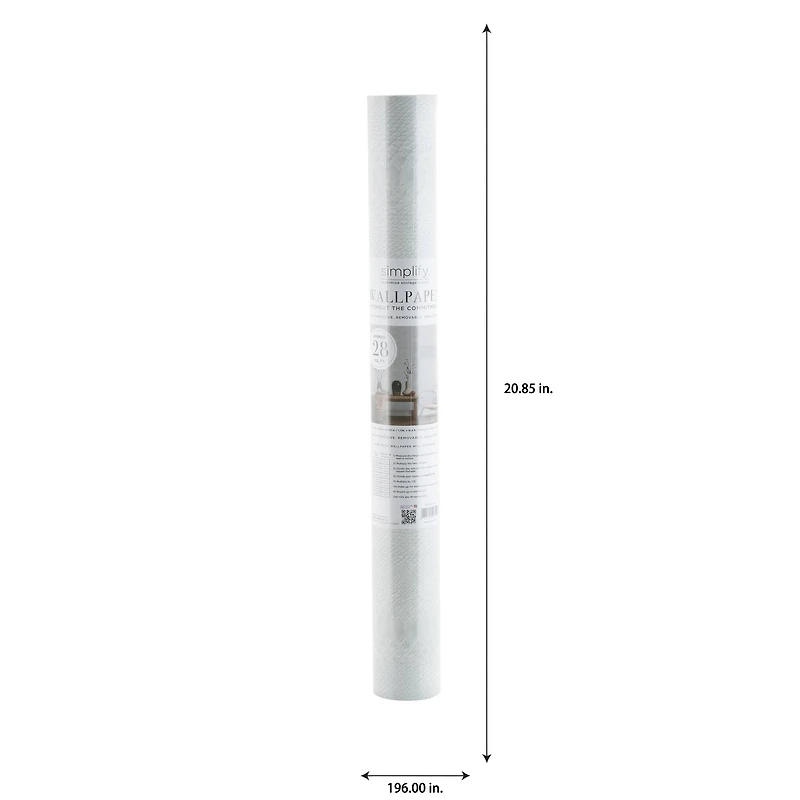 Simplify Gray Python Adhesive Wallpaper