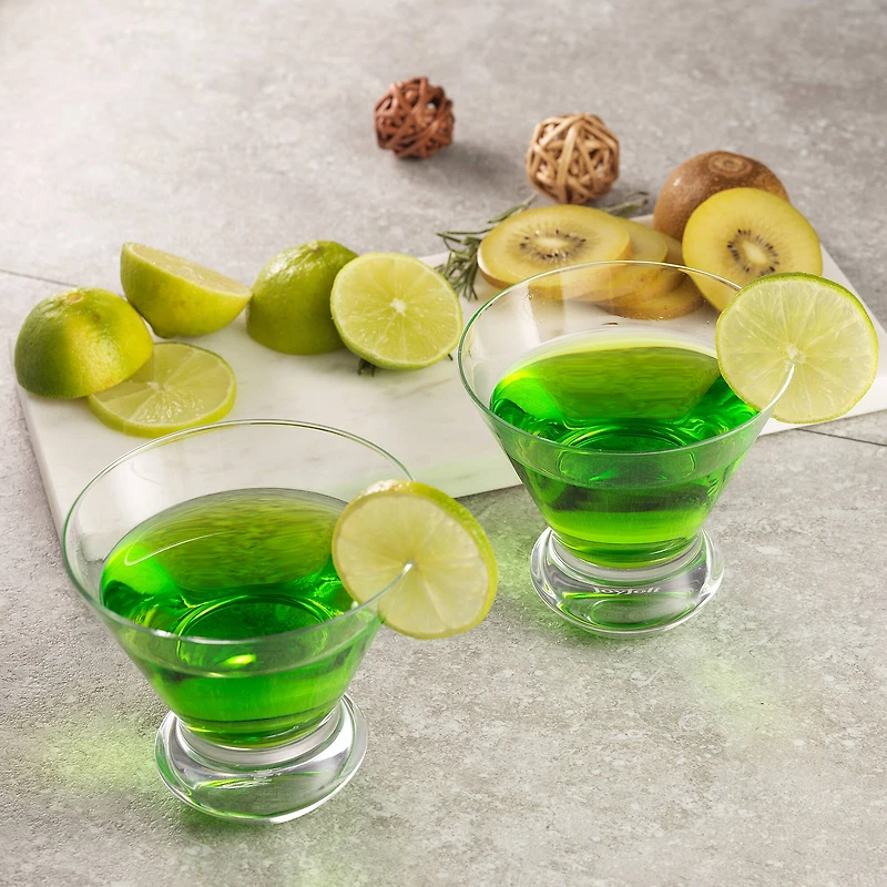 JoyJolt® Cosmos Crystal Martini Glasses, 4ct.