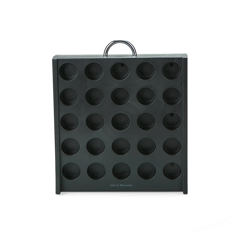 Mind Reader Black 50 Capacity Single Serve Coffee Pod Holder Storage Organizer