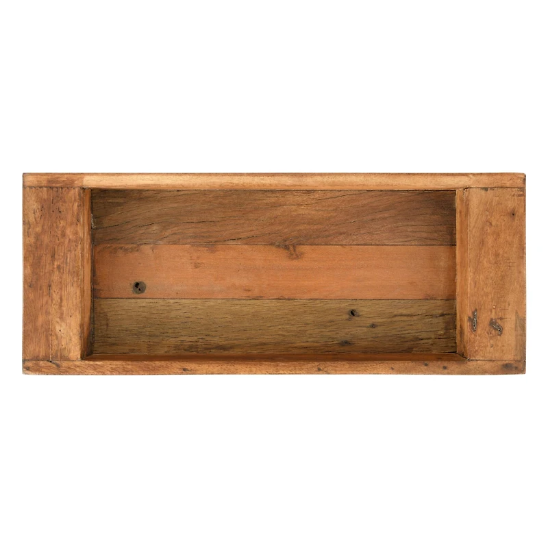 Hello Honey® 24.5'' Found Wood Trug