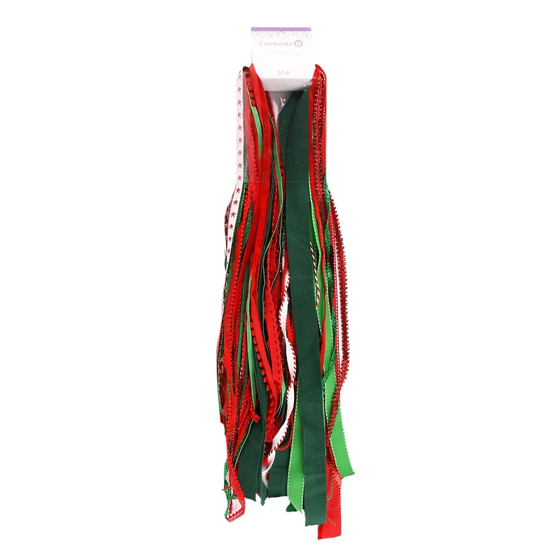 Red & Green Scrap Trim Bundle by Celebrate It™