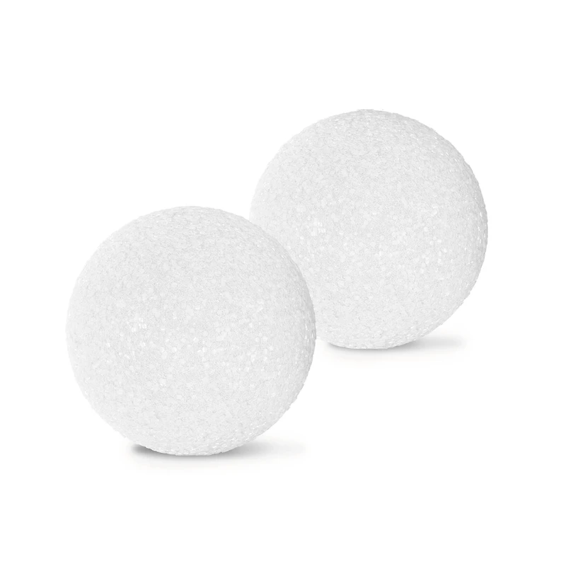 24 Packs: 2 ct. (48 total) FloraCraft® CraftFōM Balls White, 2.3"