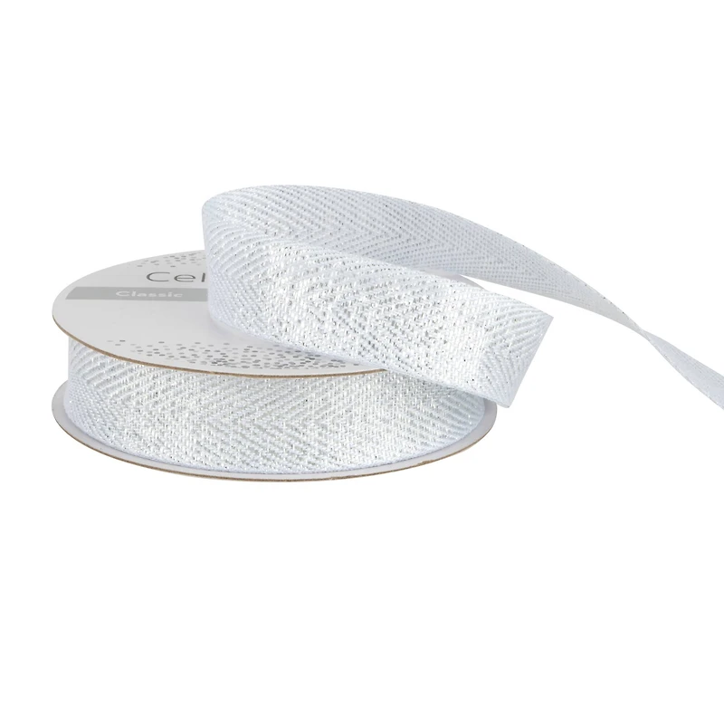 5/8" x 5yd. Metallic Twill Ribbon by Celebrate It®