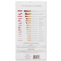 Brown Taklon Super Value Paintbrush Pack By Craft Smart®