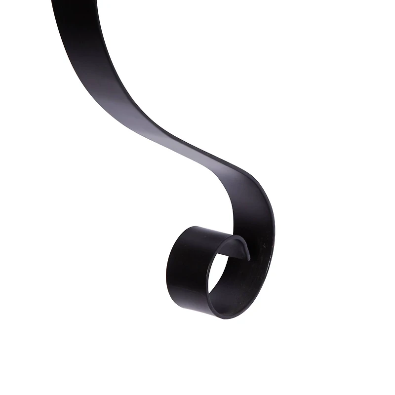 Black Iron Traditional Candle Wall Sconce, 27" x 9" x 7"