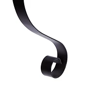 Black Iron Traditional Candle Wall Sconce, 27" x 9" x 7"