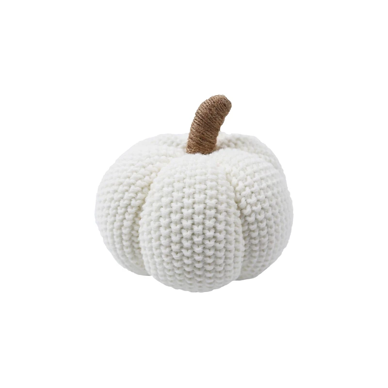 6.5" Soft Knit Pumpkin Tabletop Décor by Ashland