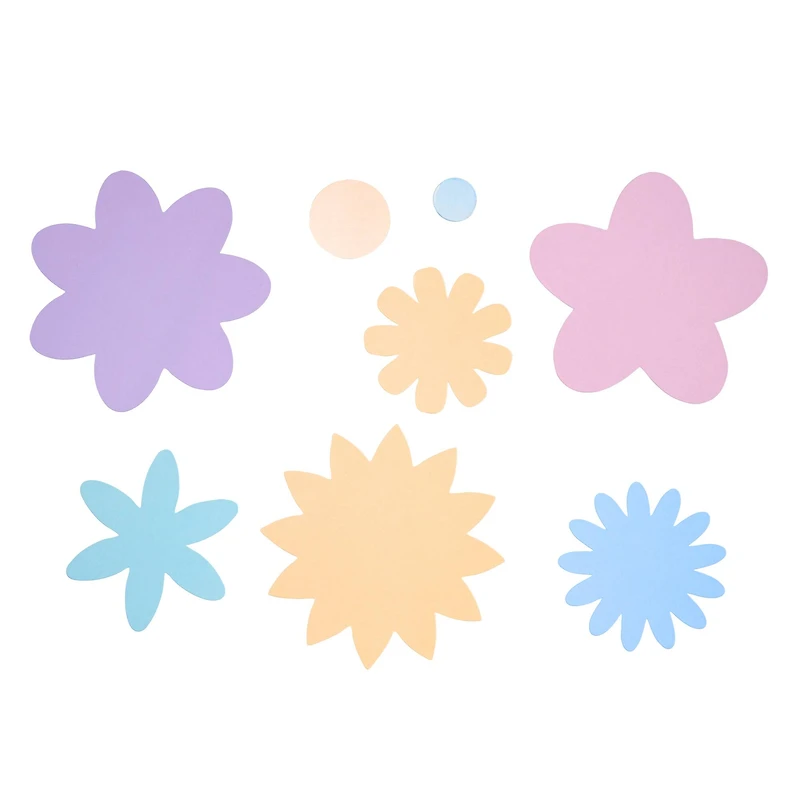 Pastel Flower Die Cut Shapes by Recollections™