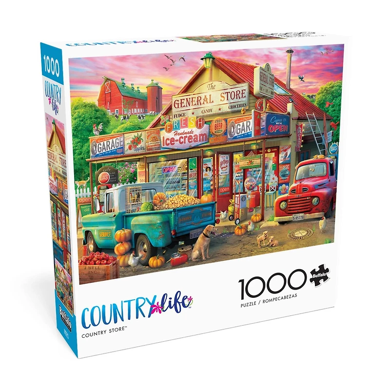 Assorted Country Life 1,000 Piece Puzzle
