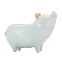 6" Chic Pig Planters, 4ct.