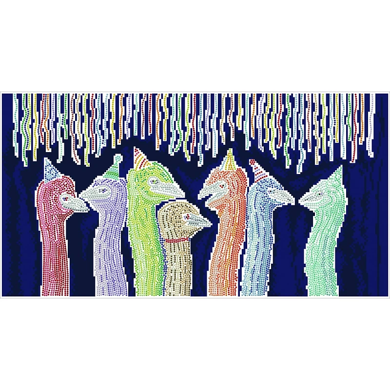 Diamond Dotz® Intermediate Party Chicks Diamond Facet Art Kit