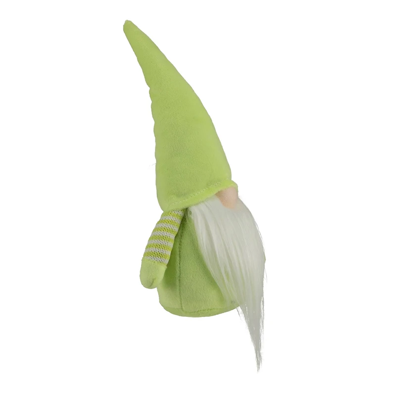 12" Lime Green Spring Gnome Decoration