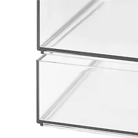 12" x 8" Clear Stacking Storage Tray by Simply Tidy™
