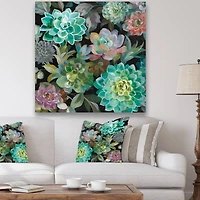 Designart - Floral Succulents