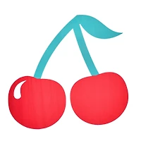 American Art Decor Tipsy Cherries Wall Plaque - 20" x 18" x 8.75"