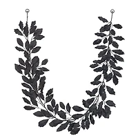 6ft. Black Leaves Garland by Ashland®