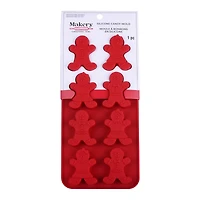 Gingerbread Girl & Boy Silicone Candy Mold by Makery™