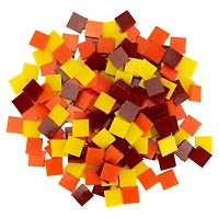 Oceanside Compatible™ Small Opal Mosaic Stained Glass Squares, 8oz.