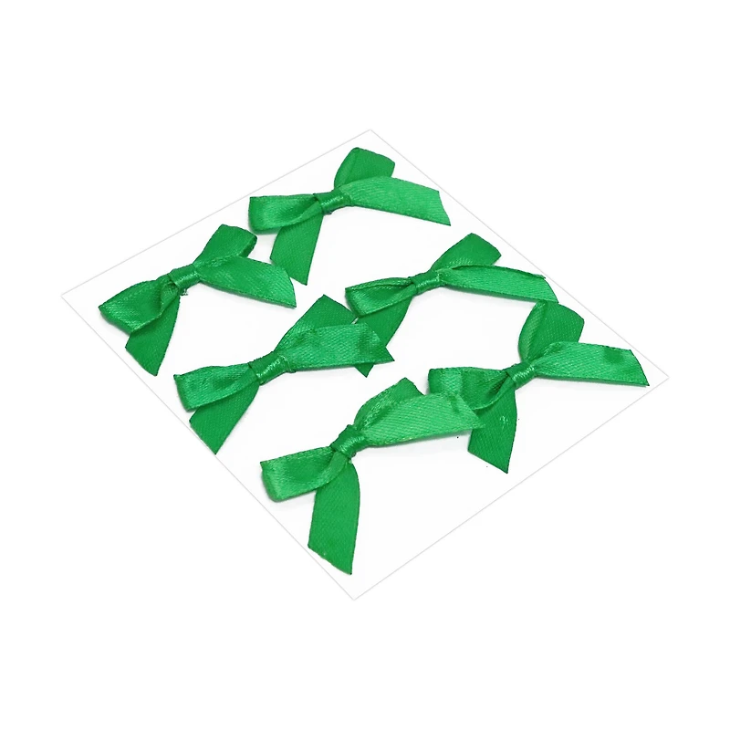 Green Satin Bow Stickers by Recollections™