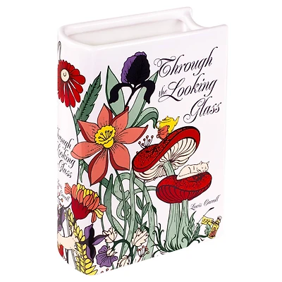 Steel Mill & Co. 7.75" Through the Looking Glass Book Vase