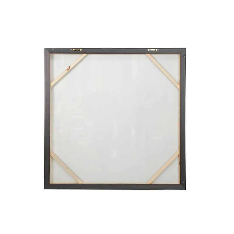 Blue Contemporary Canvas Wall Art, 39" x 39"