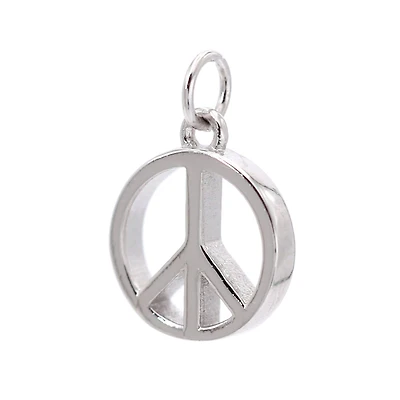 Sterling Silver Peace Icon Charm by Bead Landing™
