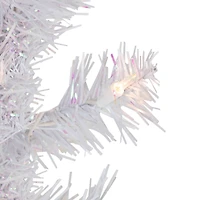 4ft. Pre-Lit White Rockport Pine Artificial Christmas Tree