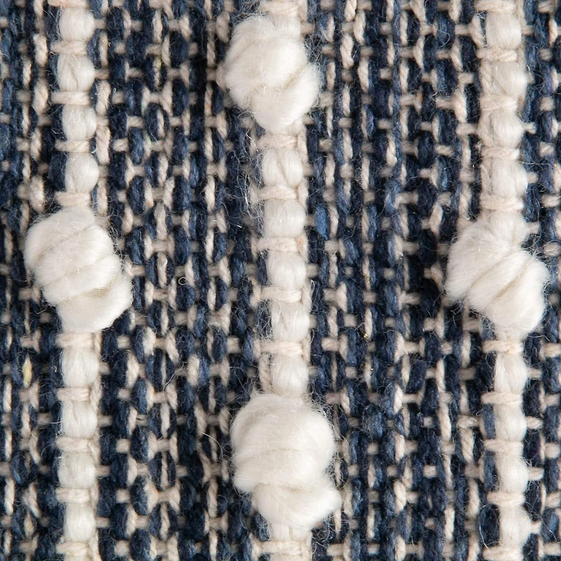 DII® French Blue Recycled Cotton Loop Rug, 2ft. x 3ft.