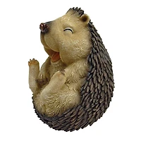 Design Toscano 6.5" Large Roly-Poly Laughing Hedgehog Statue