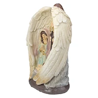11.25'' Holy Family and Angel Christmas Nativity Decoration