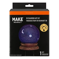 5.5" Crystal Ball Light-Up 3D Diamond Art Kit by Make Market®