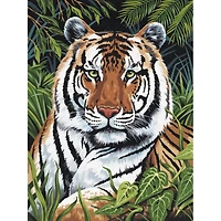Royal & Langnickel® Painting by Numbers™ Artist Canvas Series Tiger in Hiding Kit