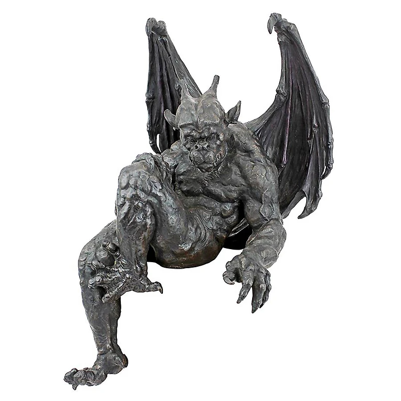 Design Toscano Old Studley Castle Gargoyle Sitter Statue