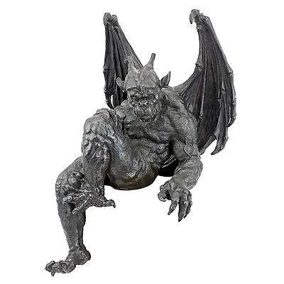 Design Toscano Old Studley Castle Gargoyle Sitter Statue