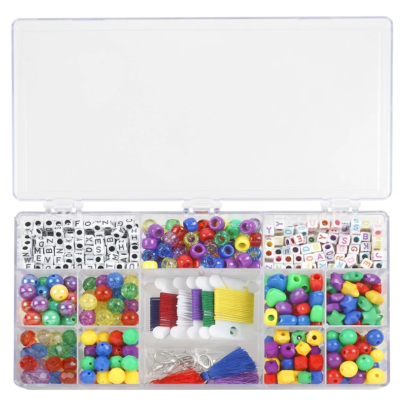 8 Pack: Friendship Bracelet Bead Box by Creatology™