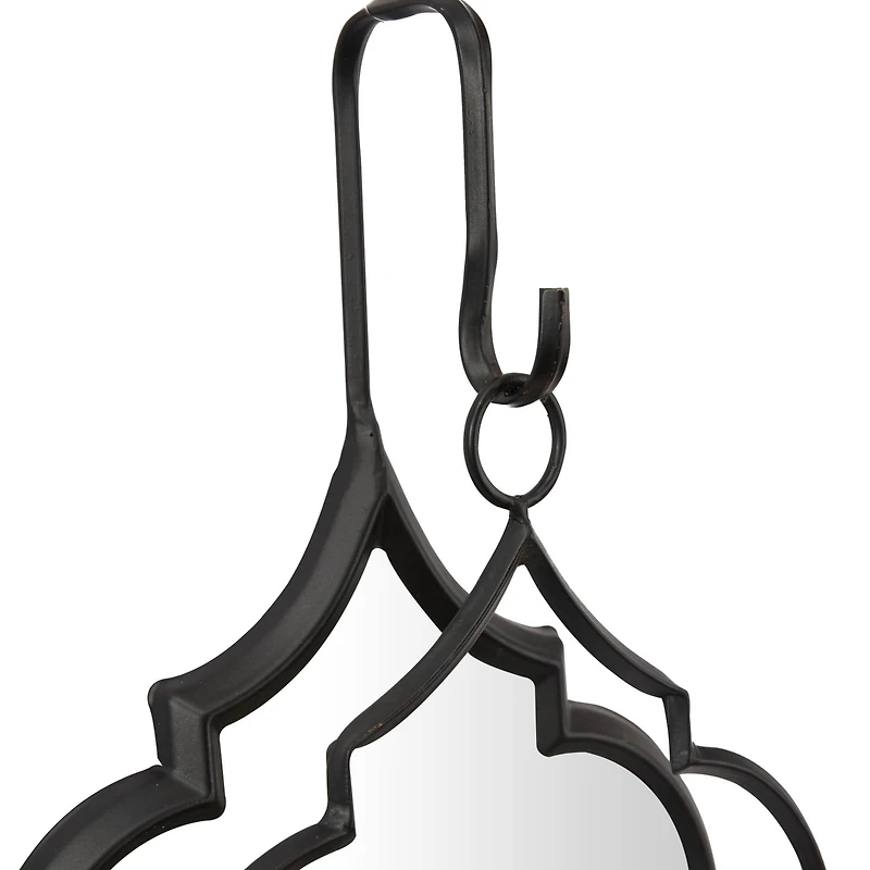 CosmoLiving by Cosmopolitan 16" Black Contemporary Wall Sconce