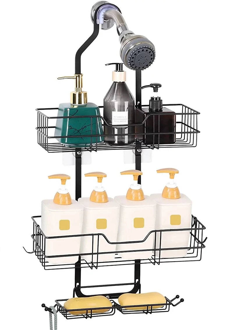 Over Head Shower Caddy Basket with Hook