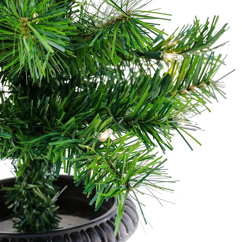 3ft. Pre-Lit Artificial Christmas Trees & Wreath Set