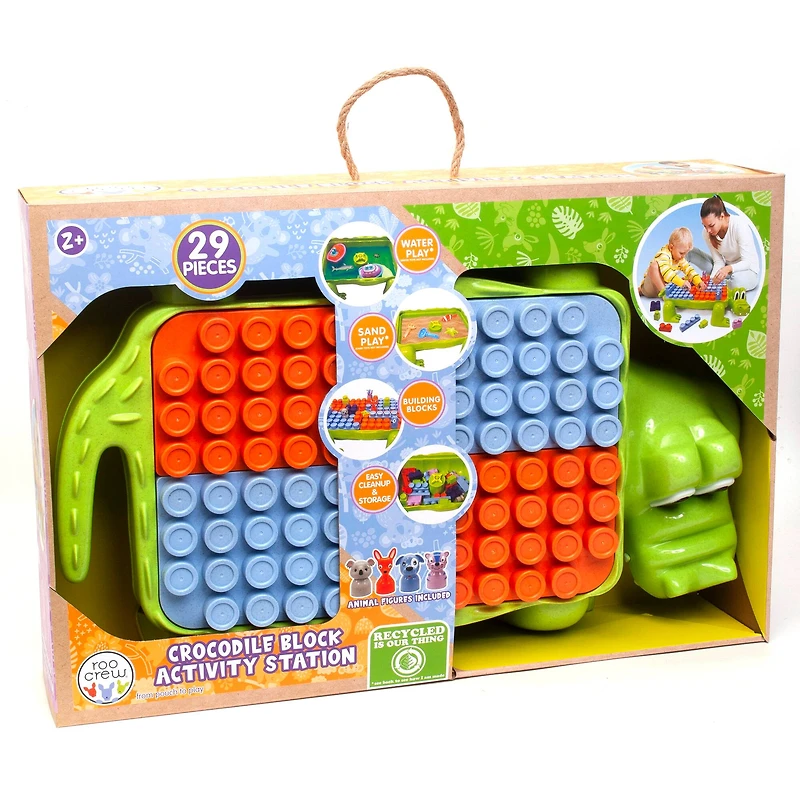 Roo Crew Crocodile Block Activity Station