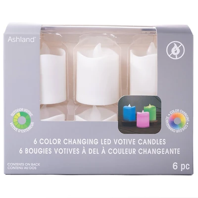 8 Packs: 6 ct. (48 total) Color Changing LED Votive Candles Set by Ashland®