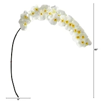 5ft. Large Phalaenopsis Orchid Artificial Flower (Set of 2)