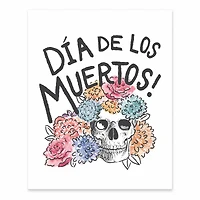 Dia De Los Muertos Tabletop Canvas